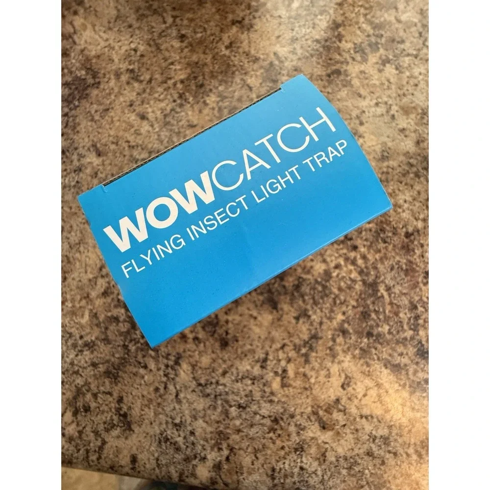 Wow Catch Flying Insect Light Trap-NEW in the box! 7x24 Continued Catch